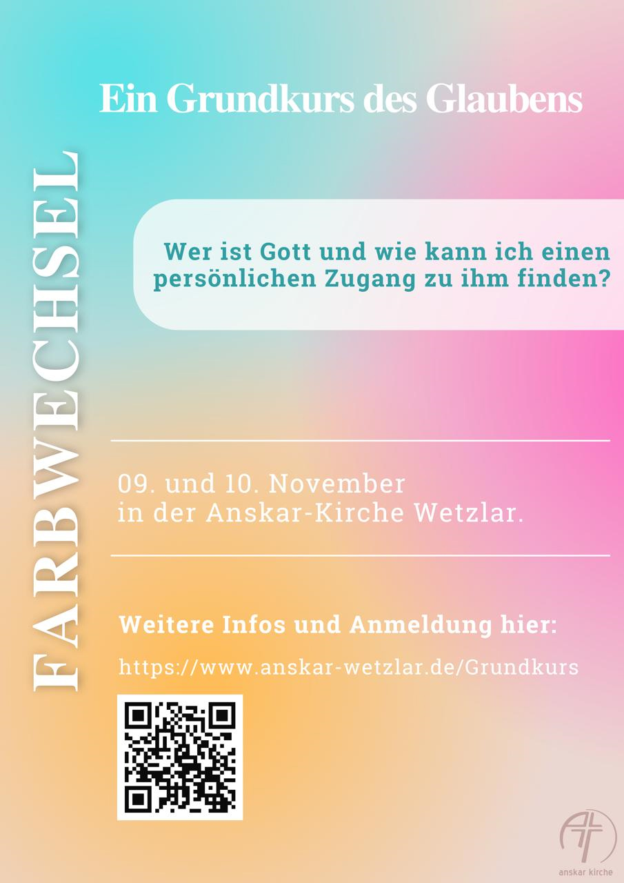 Flyer Grundkurs des Glaubens